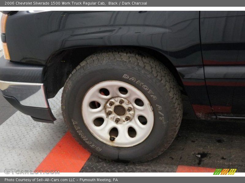 Black / Dark Charcoal 2006 Chevrolet Silverado 1500 Work Truck Regular Cab