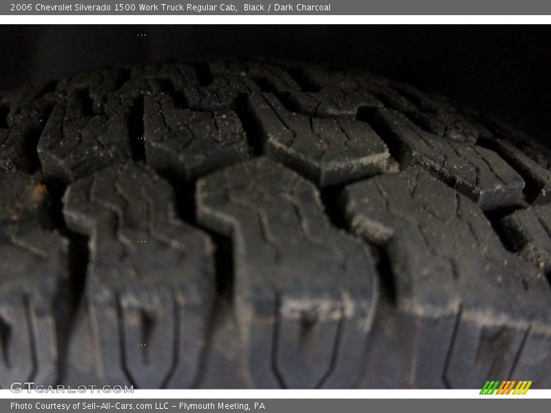 Black / Dark Charcoal 2006 Chevrolet Silverado 1500 Work Truck Regular Cab