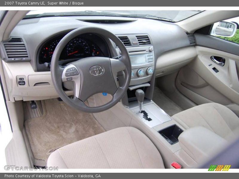 Super White / Bisque 2007 Toyota Camry LE