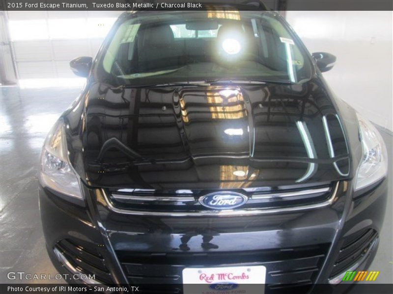 Tuxedo Black Metallic / Charcoal Black 2015 Ford Escape Titanium