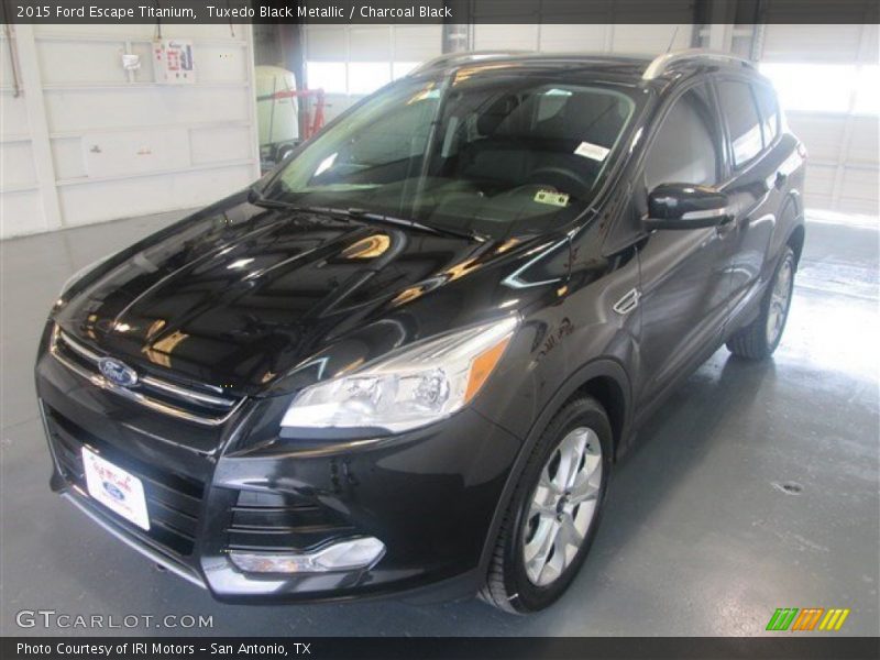 Tuxedo Black Metallic / Charcoal Black 2015 Ford Escape Titanium