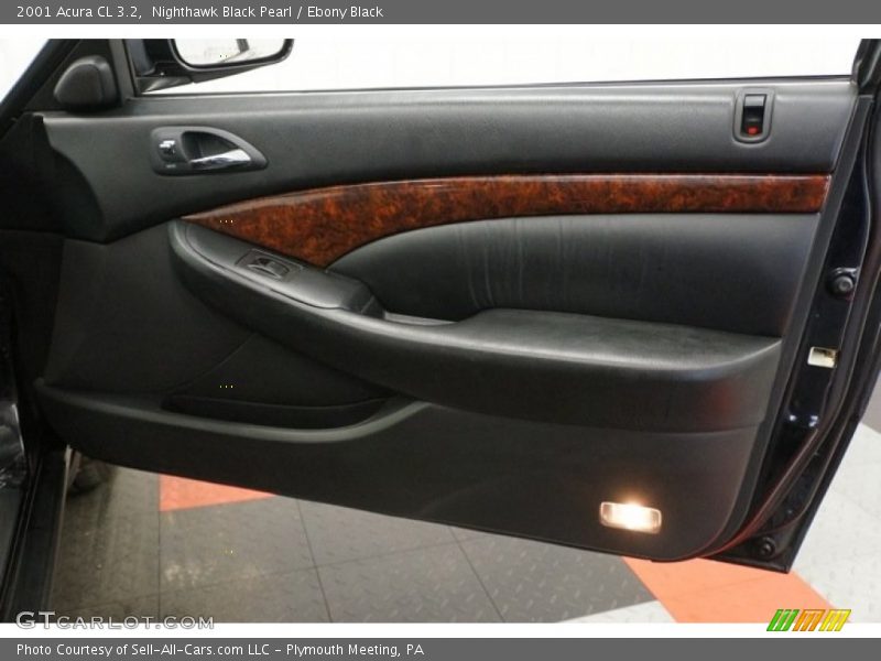 Nighthawk Black Pearl / Ebony Black 2001 Acura CL 3.2