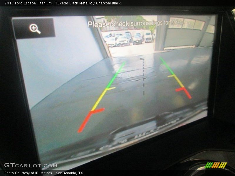 Tuxedo Black Metallic / Charcoal Black 2015 Ford Escape Titanium