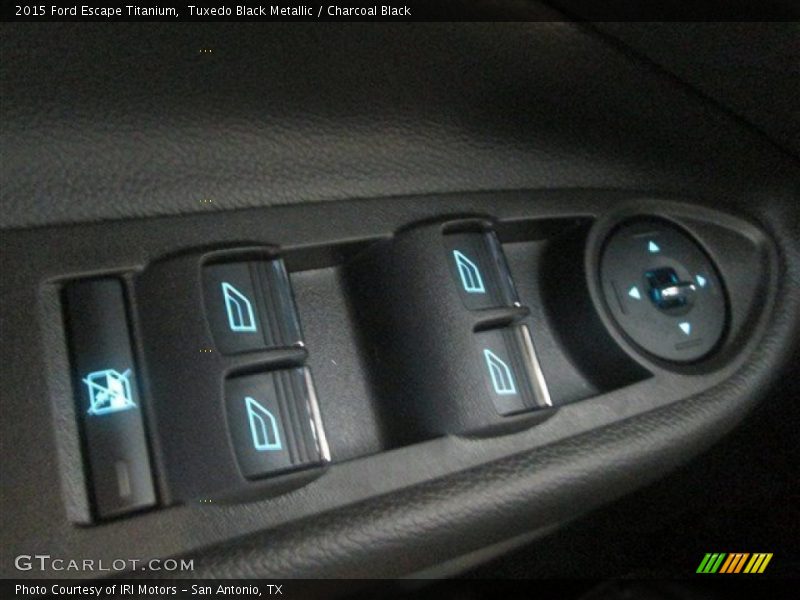 Tuxedo Black Metallic / Charcoal Black 2015 Ford Escape Titanium