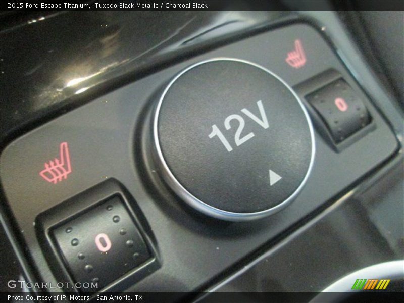 Tuxedo Black Metallic / Charcoal Black 2015 Ford Escape Titanium