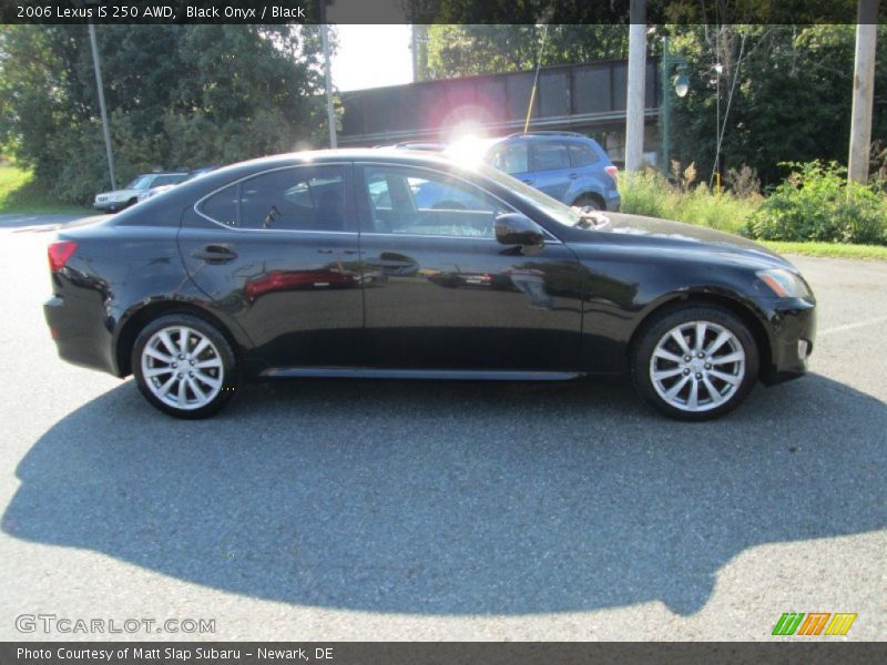 Black Onyx / Black 2006 Lexus IS 250 AWD