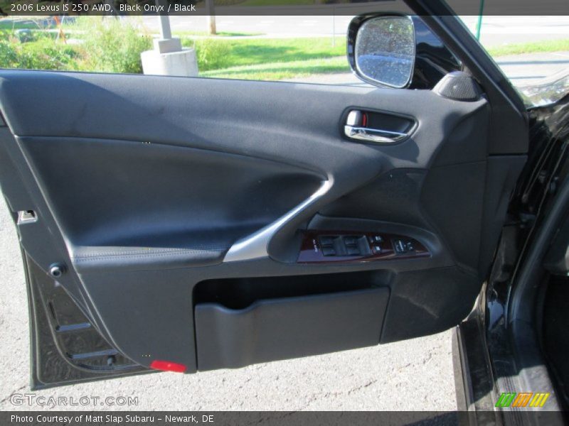 Black Onyx / Black 2006 Lexus IS 250 AWD