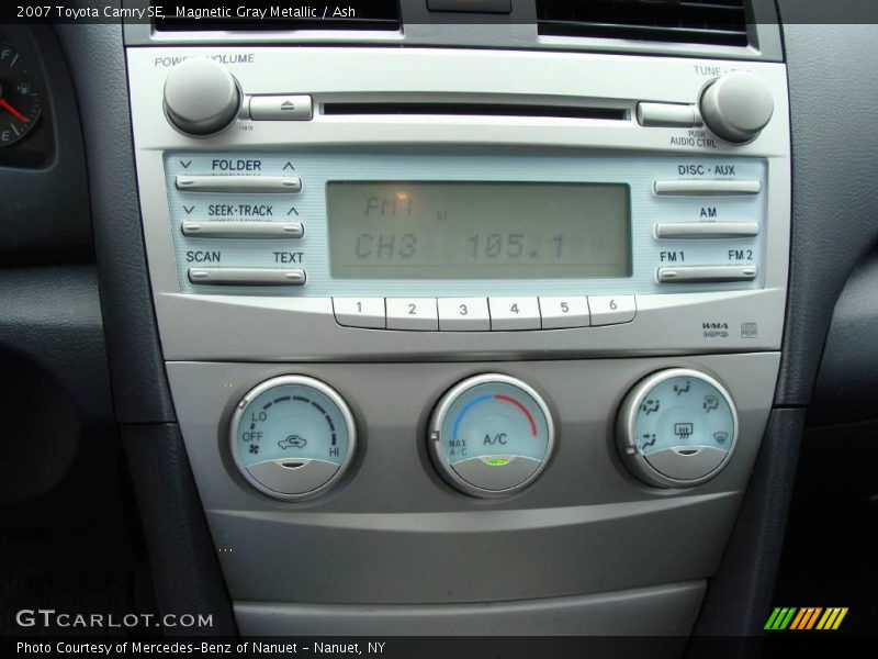 Magnetic Gray Metallic / Ash 2007 Toyota Camry SE