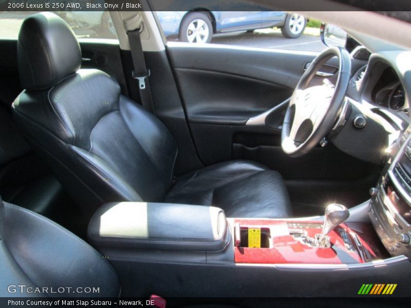 Black Onyx / Black 2006 Lexus IS 250 AWD
