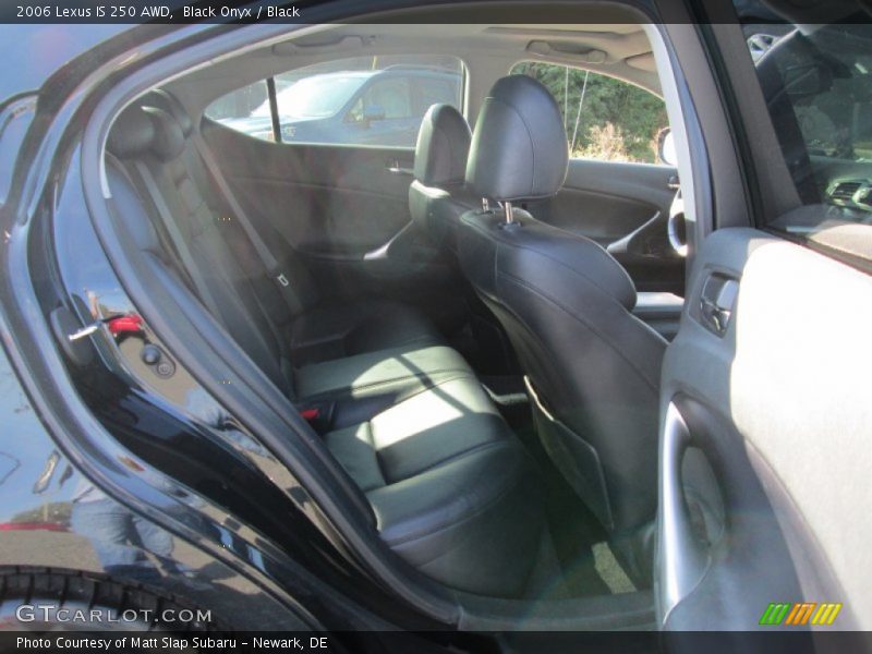 Black Onyx / Black 2006 Lexus IS 250 AWD
