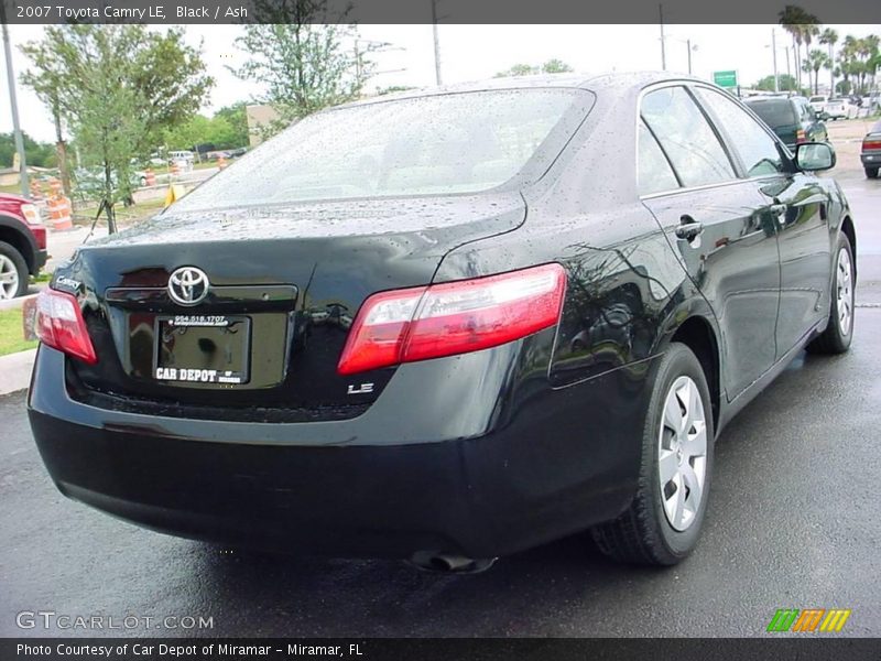 Black / Ash 2007 Toyota Camry LE