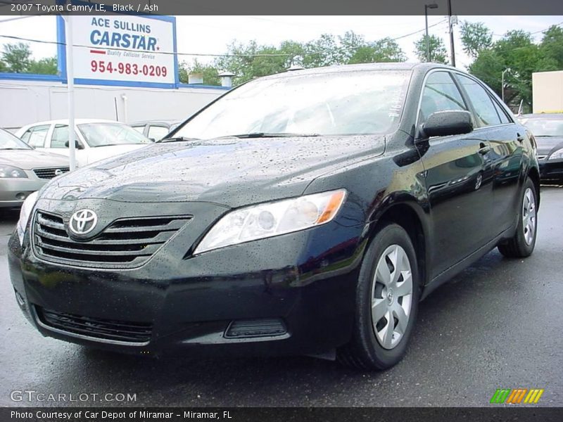 Black / Ash 2007 Toyota Camry LE