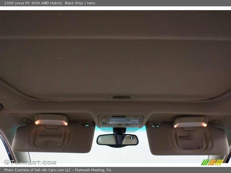 Black Onyx / Ivory 2006 Lexus RX 400h AWD Hybrid