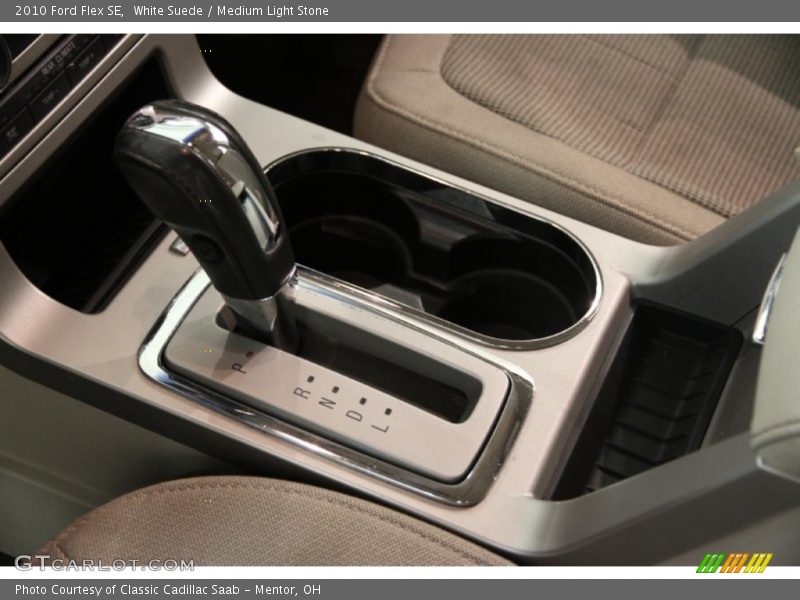 White Suede / Medium Light Stone 2010 Ford Flex SE