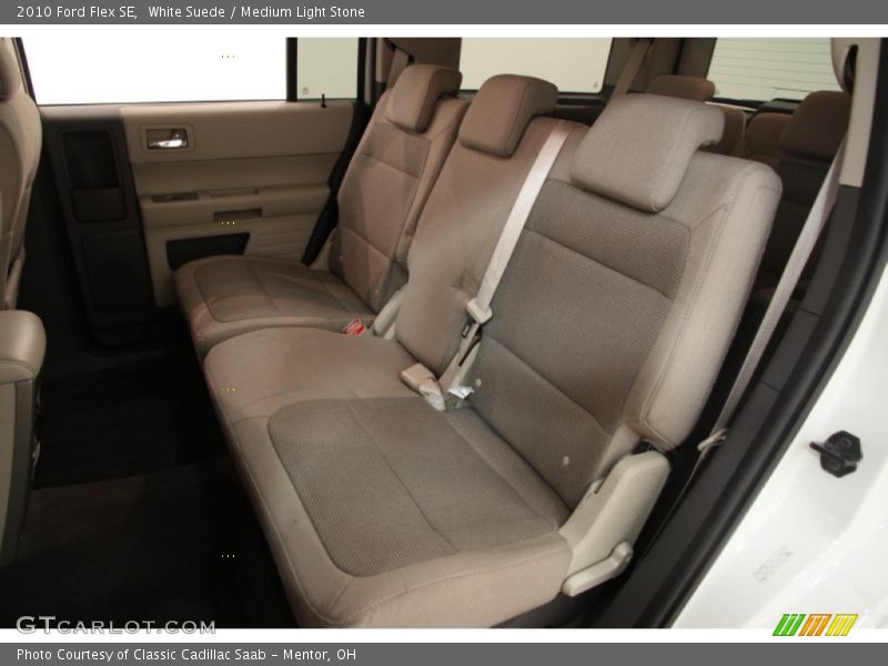 White Suede / Medium Light Stone 2010 Ford Flex SE