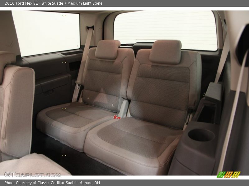 White Suede / Medium Light Stone 2010 Ford Flex SE