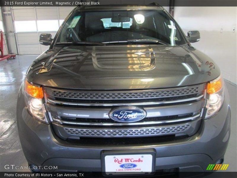 Magnetic / Charcoal Black 2015 Ford Explorer Limited