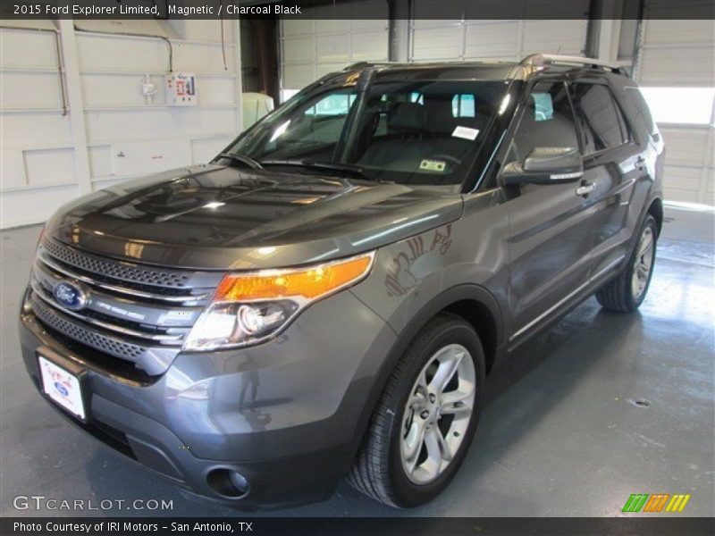 Magnetic / Charcoal Black 2015 Ford Explorer Limited