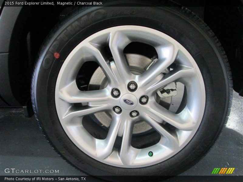 Magnetic / Charcoal Black 2015 Ford Explorer Limited