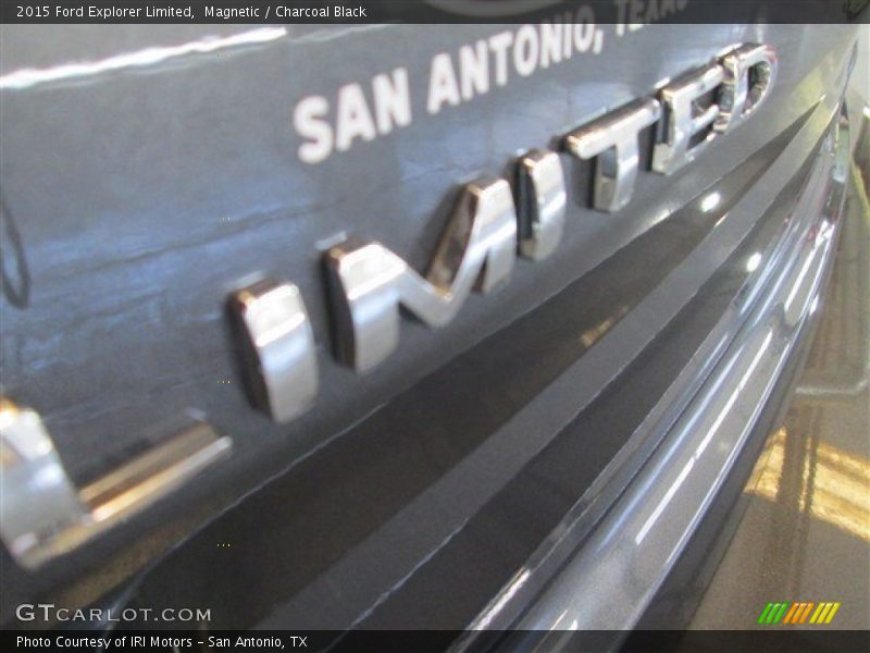 Magnetic / Charcoal Black 2015 Ford Explorer Limited