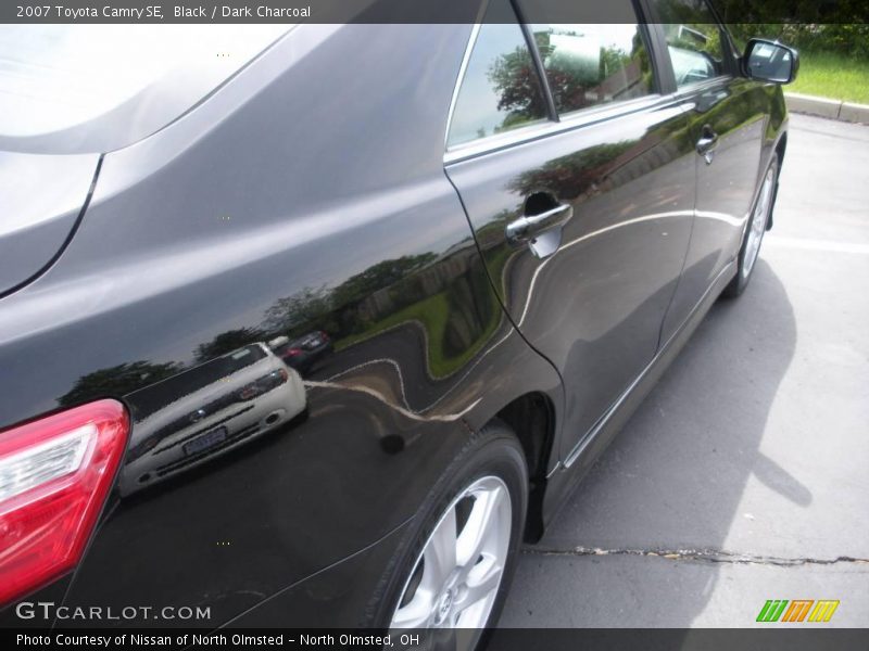 Black / Dark Charcoal 2007 Toyota Camry SE