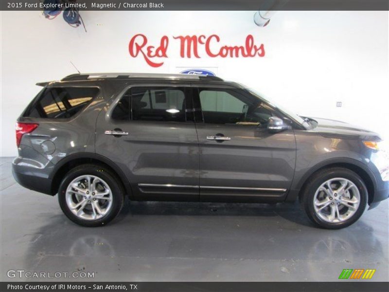 Magnetic / Charcoal Black 2015 Ford Explorer Limited