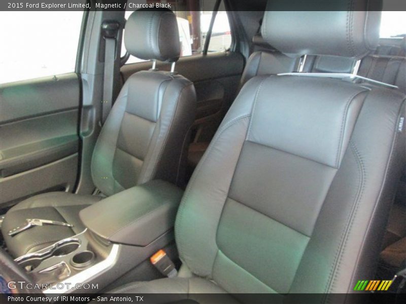 Magnetic / Charcoal Black 2015 Ford Explorer Limited