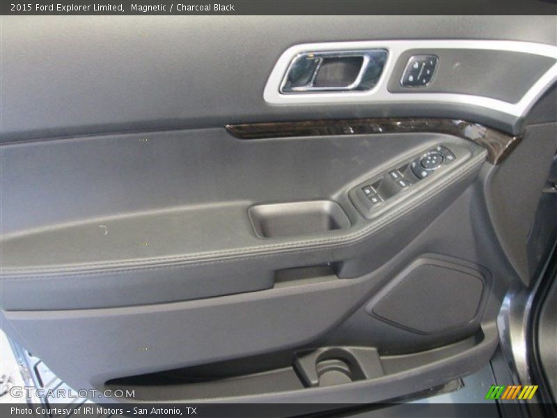 Magnetic / Charcoal Black 2015 Ford Explorer Limited