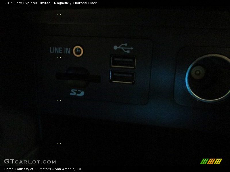 Magnetic / Charcoal Black 2015 Ford Explorer Limited