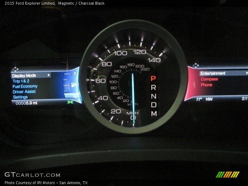 Magnetic / Charcoal Black 2015 Ford Explorer Limited