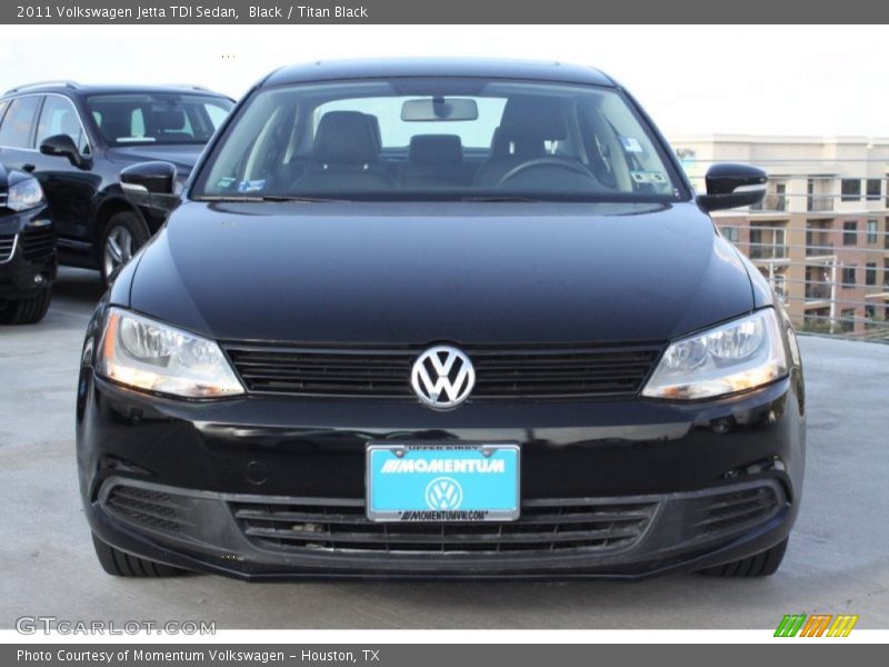 Black / Titan Black 2011 Volkswagen Jetta TDI Sedan