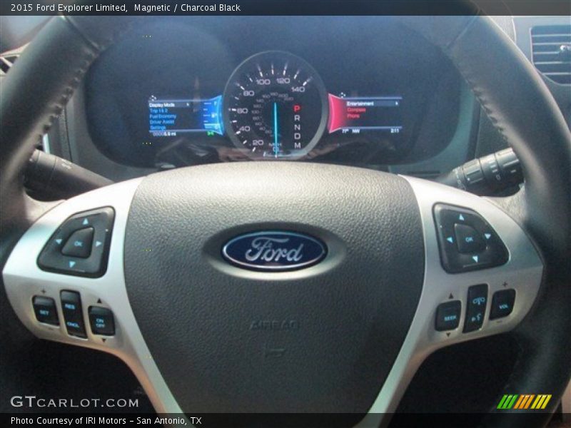 Magnetic / Charcoal Black 2015 Ford Explorer Limited