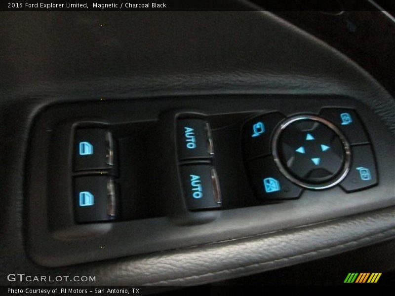 Magnetic / Charcoal Black 2015 Ford Explorer Limited