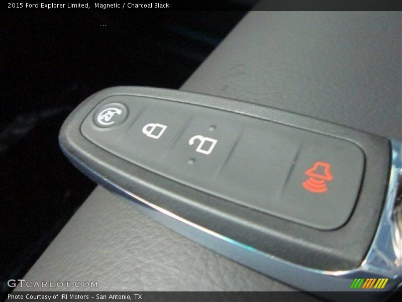 Magnetic / Charcoal Black 2015 Ford Explorer Limited