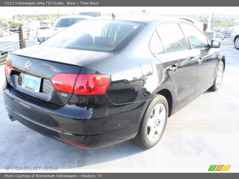 Black / Titan Black 2011 Volkswagen Jetta TDI Sedan