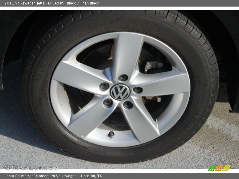 Black / Titan Black 2011 Volkswagen Jetta TDI Sedan
