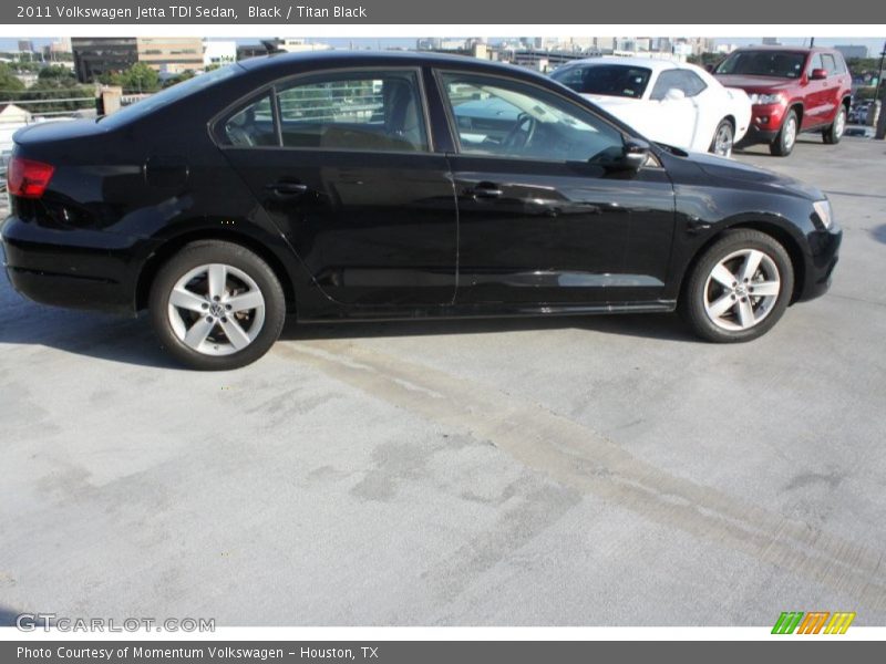 Black / Titan Black 2011 Volkswagen Jetta TDI Sedan