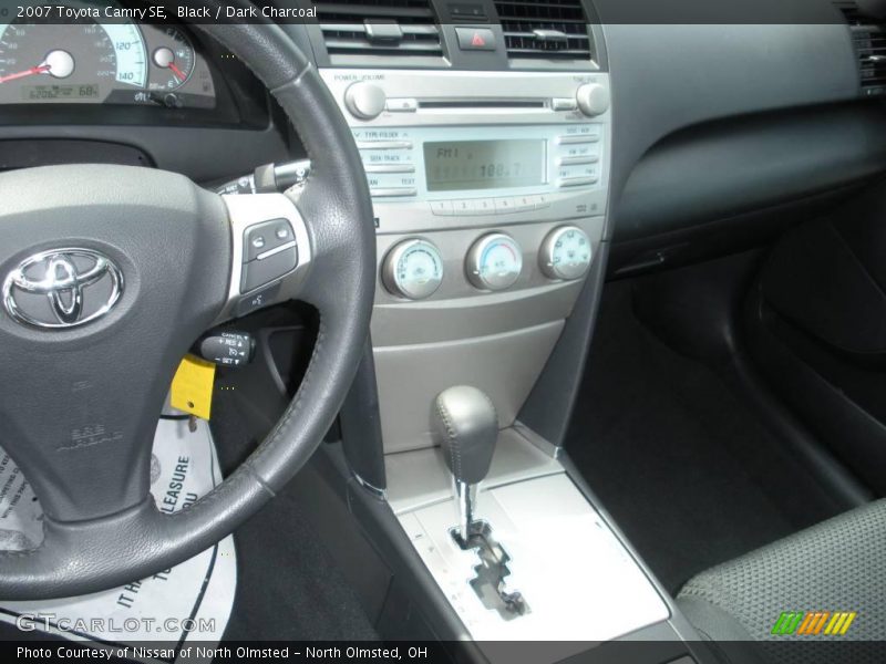 Black / Dark Charcoal 2007 Toyota Camry SE