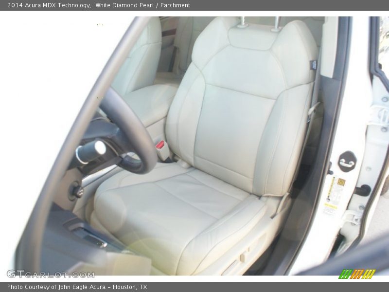 White Diamond Pearl / Parchment 2014 Acura MDX Technology