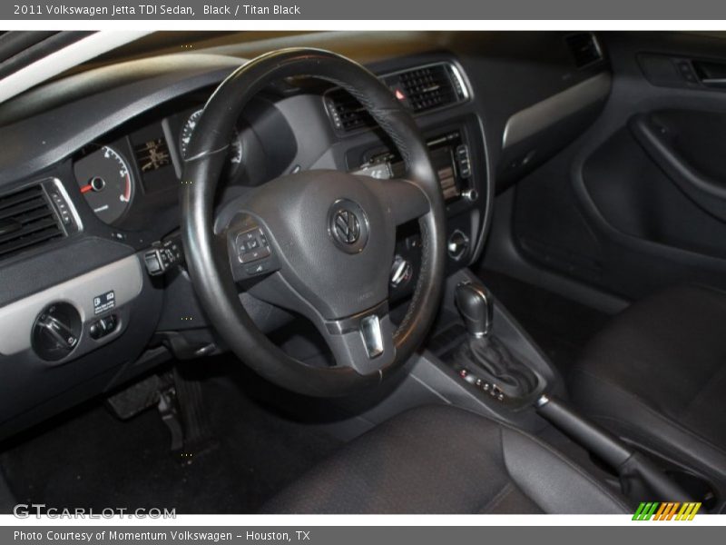 Black / Titan Black 2011 Volkswagen Jetta TDI Sedan
