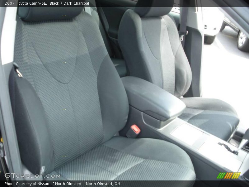 Black / Dark Charcoal 2007 Toyota Camry SE