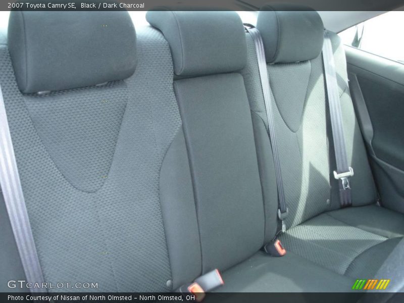 Black / Dark Charcoal 2007 Toyota Camry SE