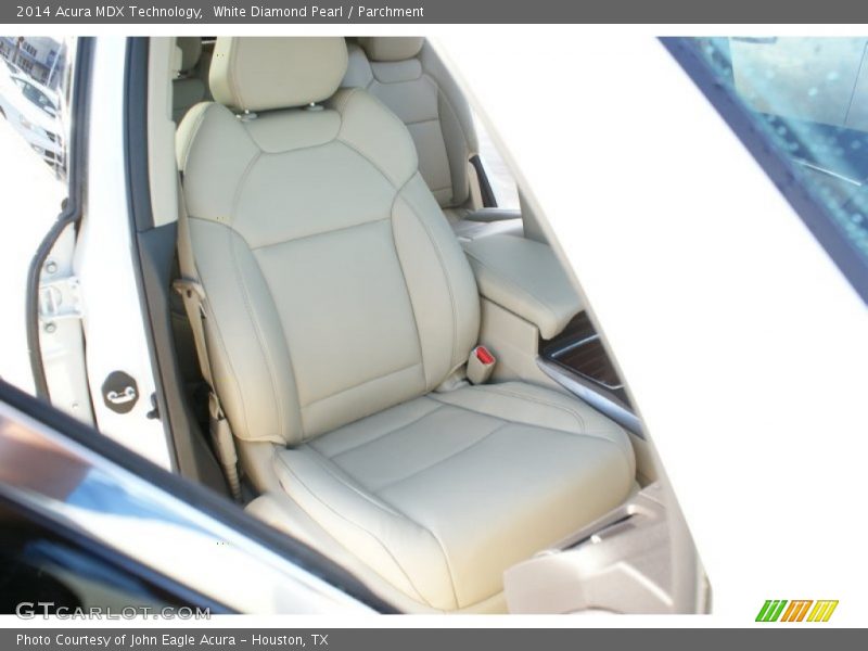 White Diamond Pearl / Parchment 2014 Acura MDX Technology