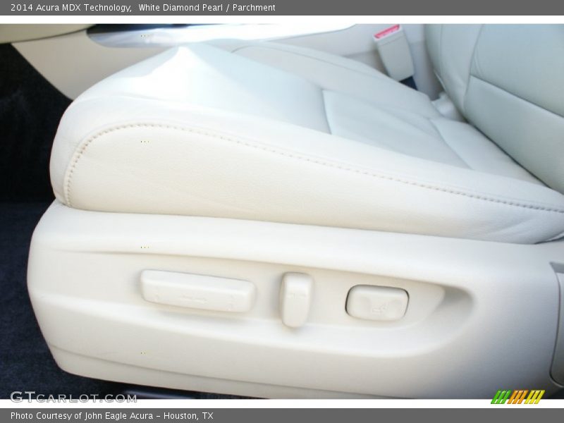 White Diamond Pearl / Parchment 2014 Acura MDX Technology