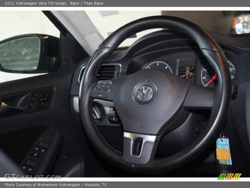 Black / Titan Black 2011 Volkswagen Jetta TDI Sedan
