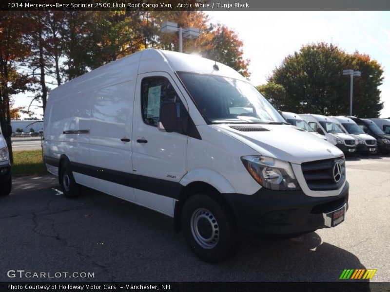 Arctic White / Tunja Black 2014 Mercedes-Benz Sprinter 2500 High Roof Cargo Van