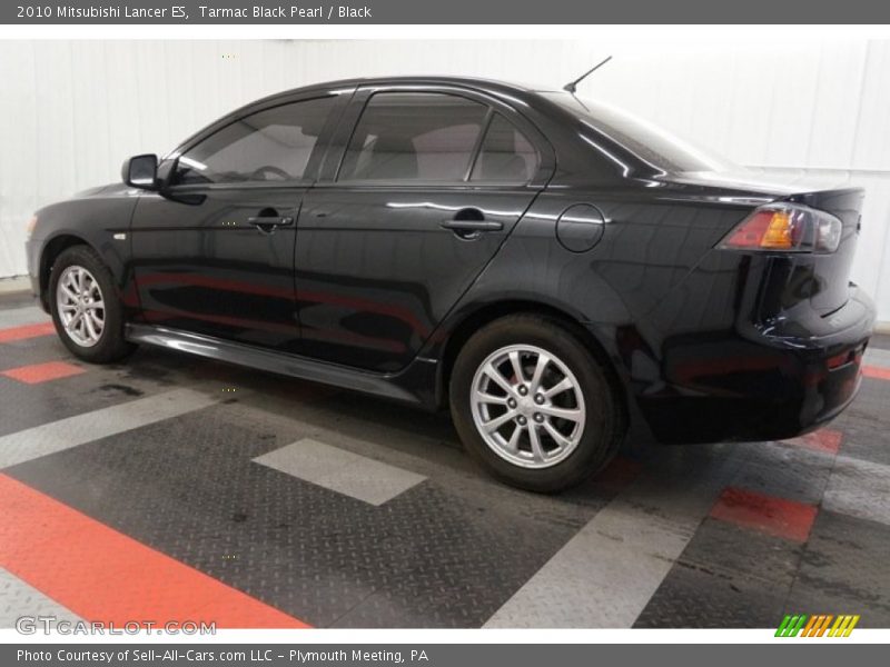 Tarmac Black Pearl / Black 2010 Mitsubishi Lancer ES