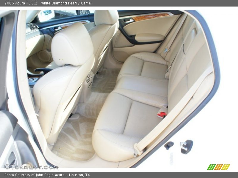 White Diamond Pearl / Camel 2006 Acura TL 3.2
