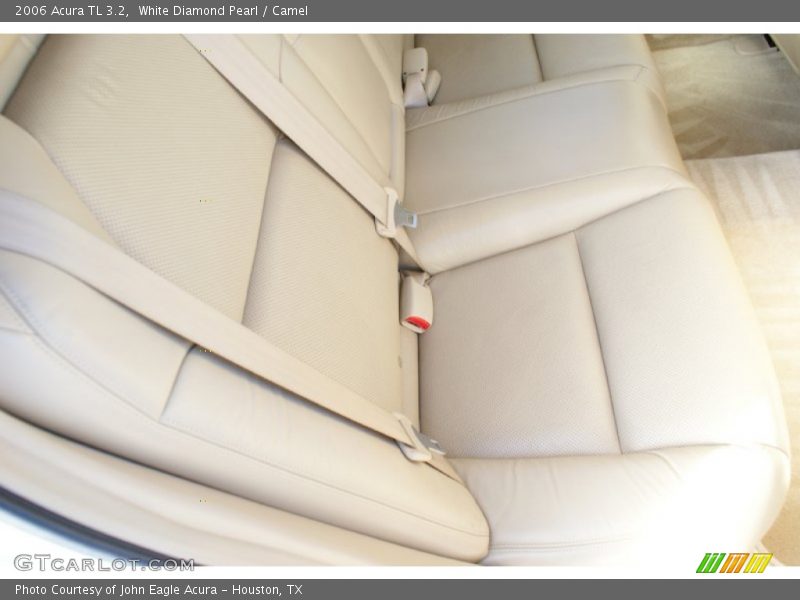 White Diamond Pearl / Camel 2006 Acura TL 3.2