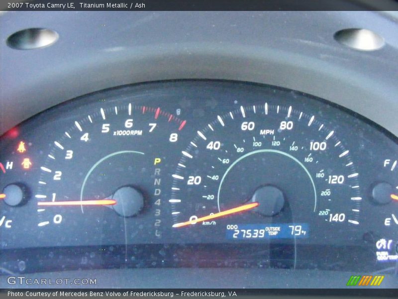 Titanium Metallic / Ash 2007 Toyota Camry LE